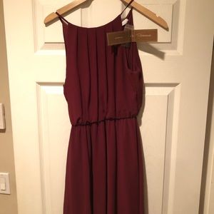 Cranberry lush dress from Francescas
